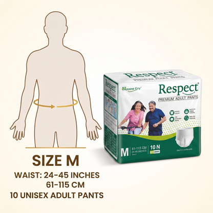 Hygiene City™ Respect Premium Adult Diaper Pants – Unisex