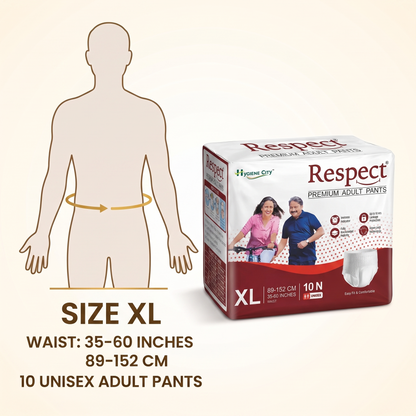 Hygiene City™ Respect Premium Adult Diaper Pants – Unisex