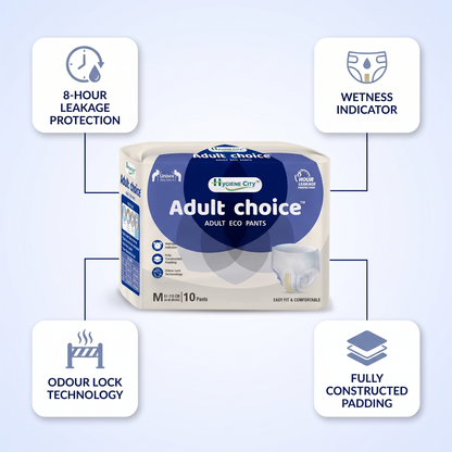 Hygiene City™ Adult Choice Unisex Adult Diaper Pants
