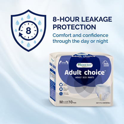 Hygiene City™ Adult Choice Unisex Adult Diaper Pants